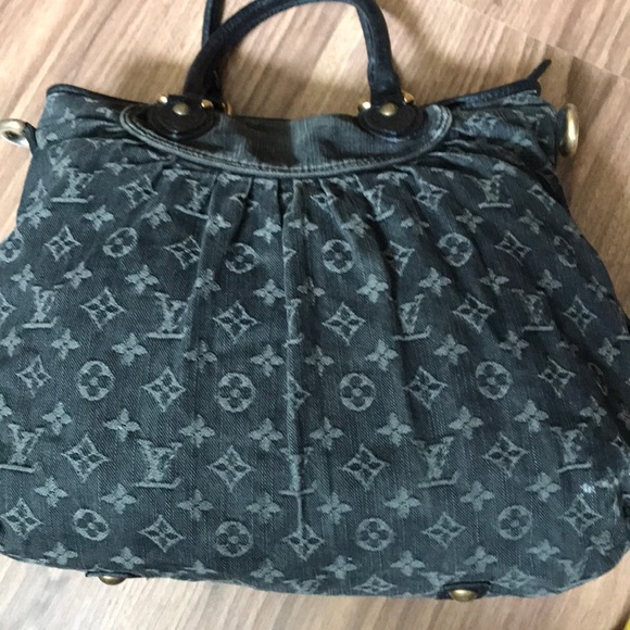 SOLD ‼️authentic Louis Vuitton denim shoulder bag - Picture 6 of 16